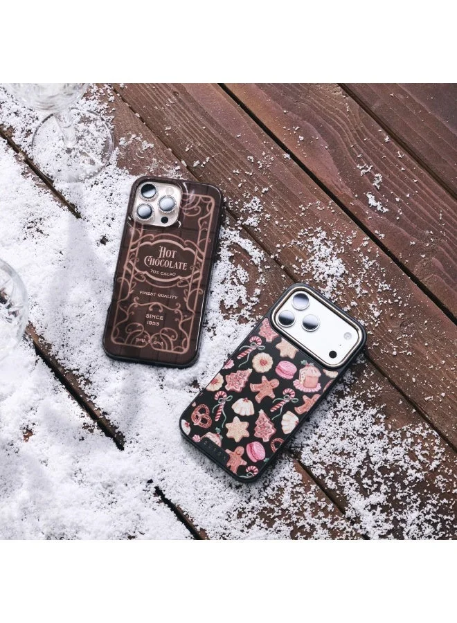 Burga iPhone 17 Pro Hot Chocolate Burga iPhone 17 Pro Hot Chocolate Premium Case Compatible with Hybrid Dual-Layer Hard Shell + Silicone Protection - Scratch-Resistant Shockproof Mobile Cover  | Best Price UAE